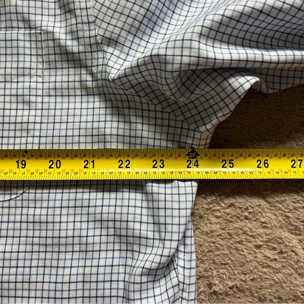 Ralph Lauren Classic Fit Non Iron Button Down Preppy Western Neck Size 16 1/2 - Picture 5 of 7